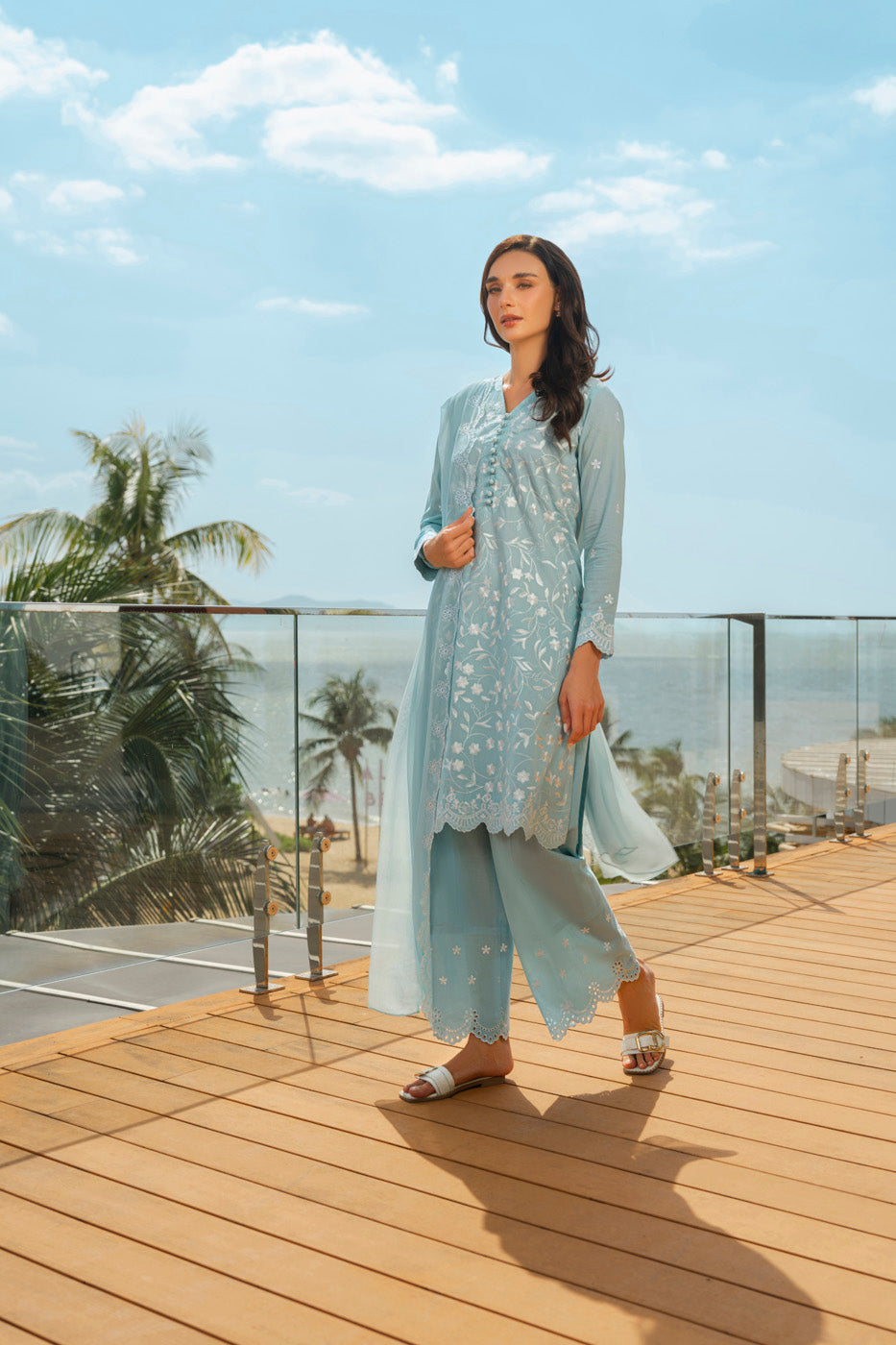 RTW | SHIRT, CULOTTE & DUPATTA