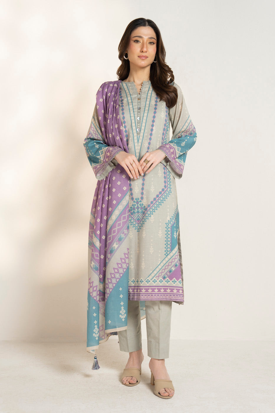 RTS | SHIRT, TROUSER & DUPATTA