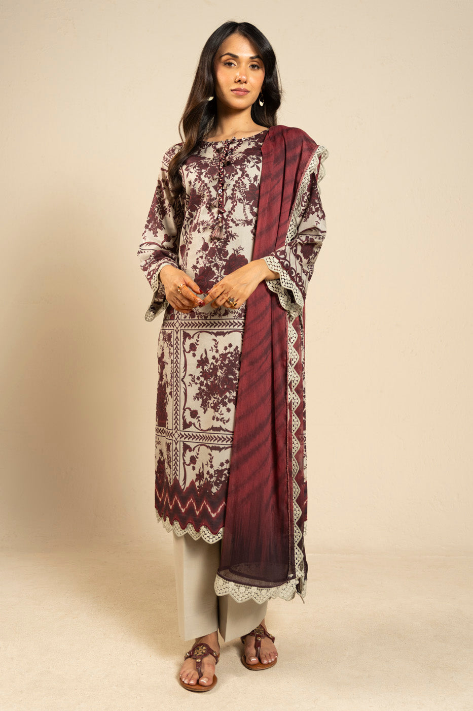 RTS | SHIRT, TROUSER & DUPATTA