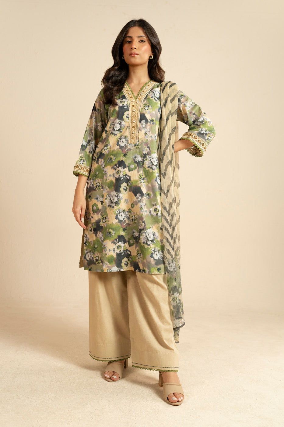 RTS | SHIRT, TROUSER & DUPATTA