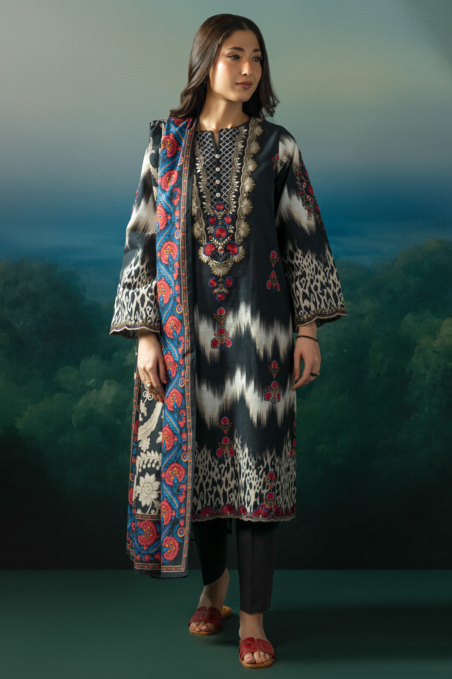RTS | SHIRT, TROUSER & DUPATTA
