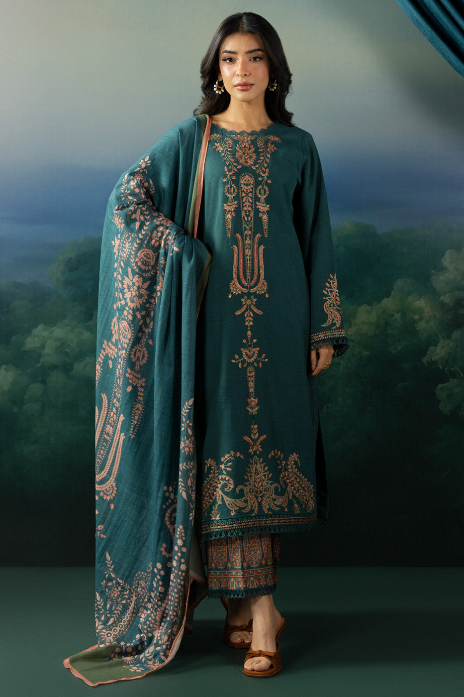 RTS | SHIRT, TROUSER & SHAWL