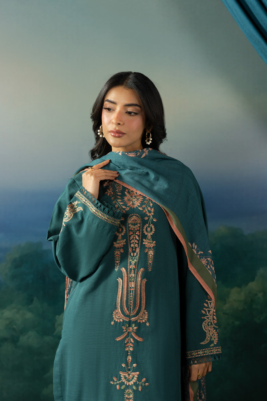 RTS | SHIRT, TROUSER & SHAWL