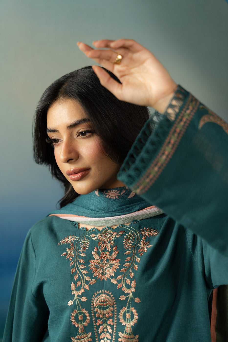 RTS | SHIRT, TROUSER & SHAWL