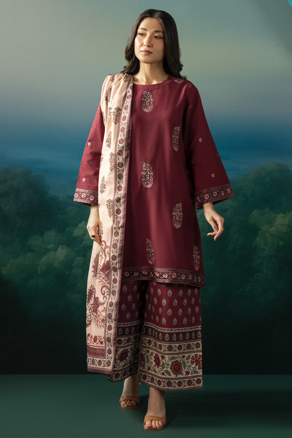 RTS | SHIRT, TROUSER & DUPATTA