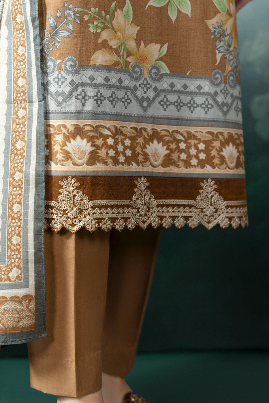RTS | SHIRT, TROUSER & DUPATTA