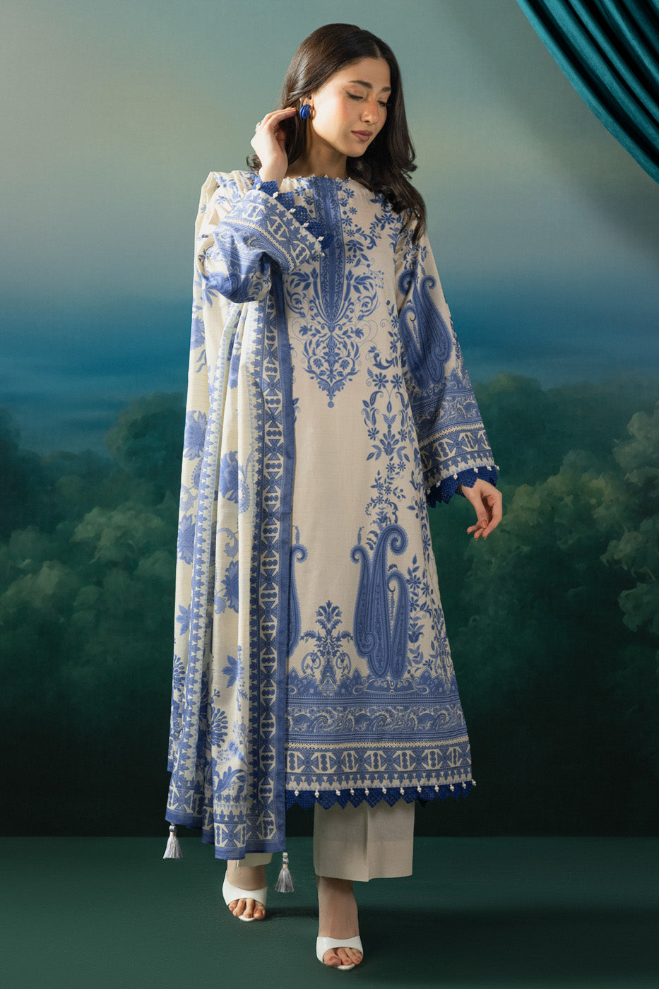 RTS | SHIRT, TROUSER & DUPATTA