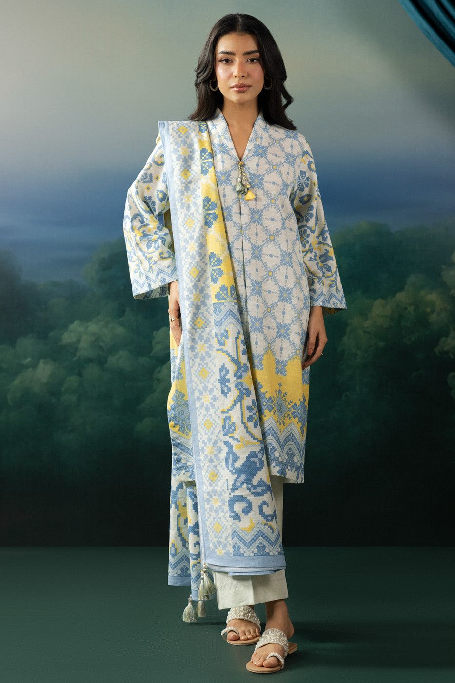 RTS | SHIRT, TROUSER & DUPATTA