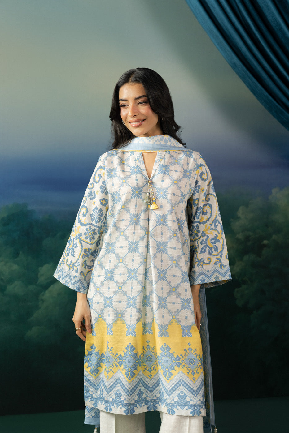 RTS | SHIRT, TROUSER & DUPATTA