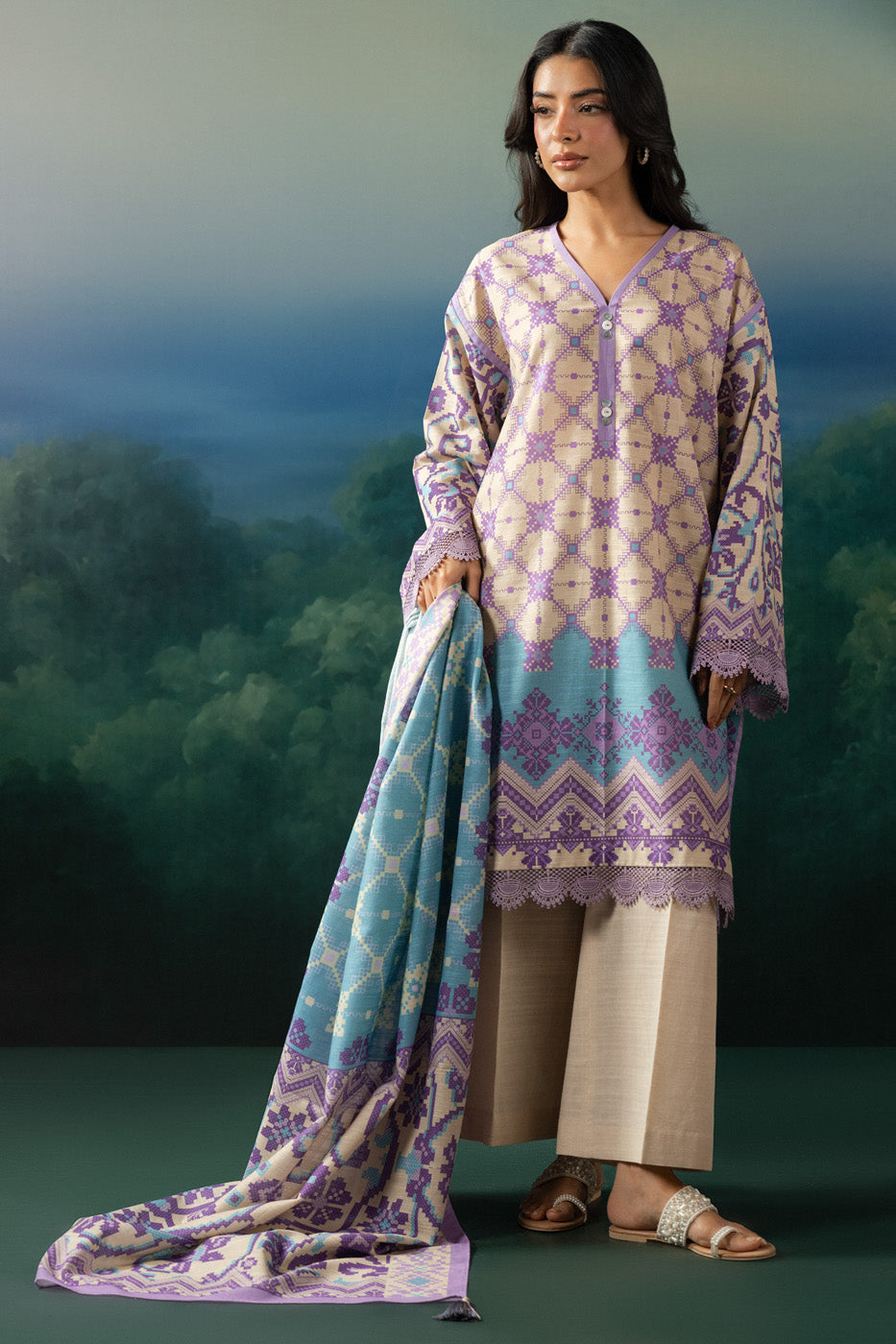 RTS | SHIRT, TROUSER & DUPATTA