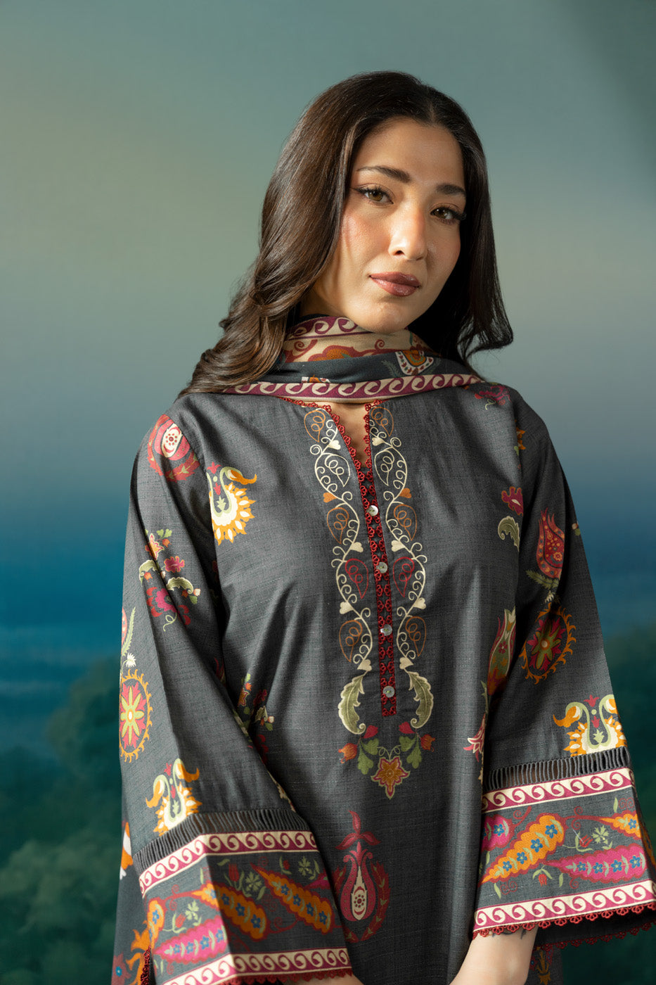 RTS | SHIRT, TROUSER & SHAWL