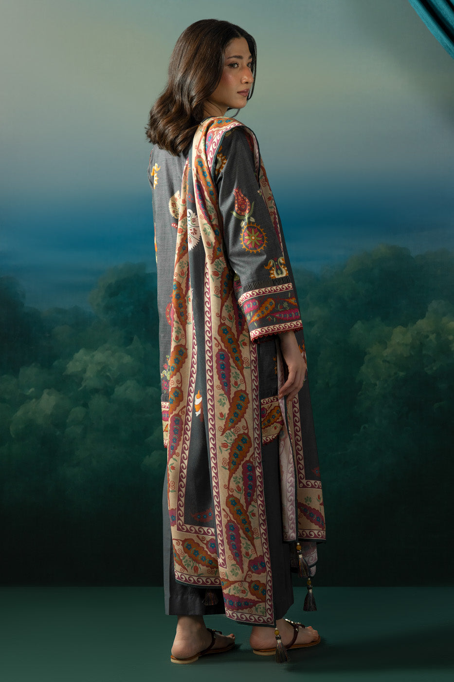 RTS | SHIRT, TROUSER & SHAWL