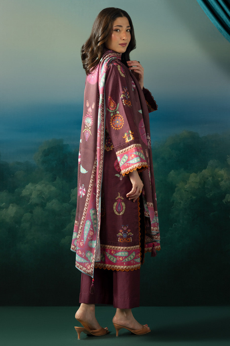 RTS | SHIRT, TROUSER & SHAWL