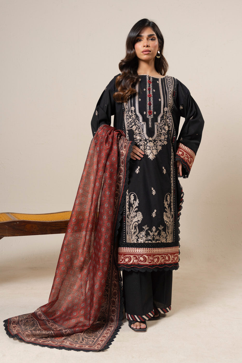 RTS | SHIRT, TROUSER & DUPATTA