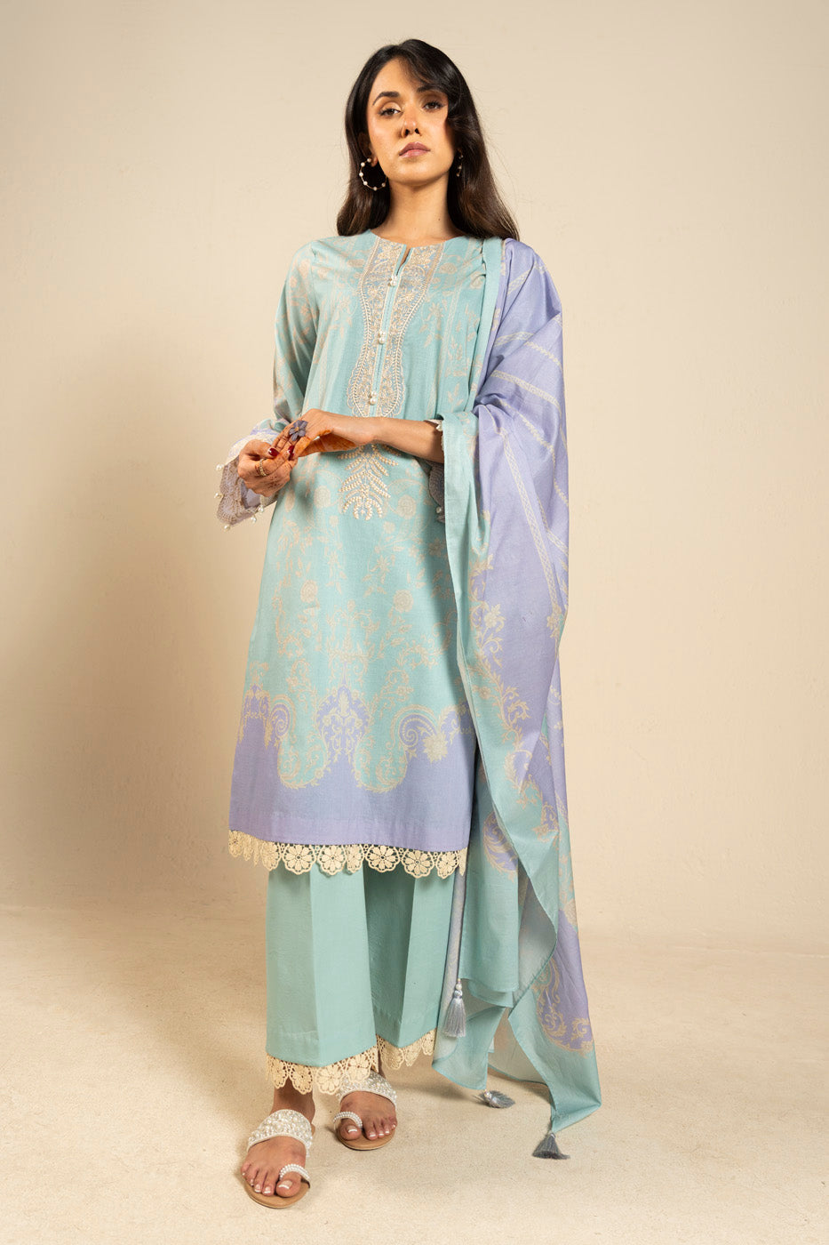 RTS | SHIRT, TROUSER & DUPATTA