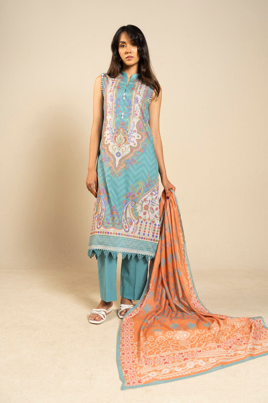 RTS | SHIRT, TROUSER & DUPATTA