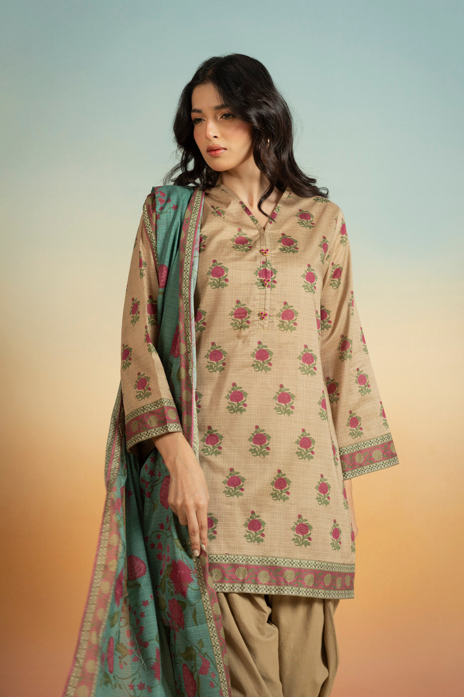 RTS  | SHIRT, TROUSER & DUPATTA