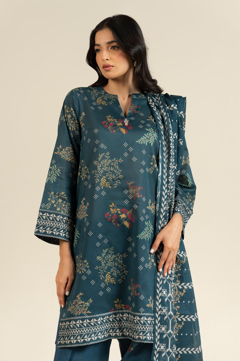 RTS  | SHIRT, TROUSER & DUPATTA