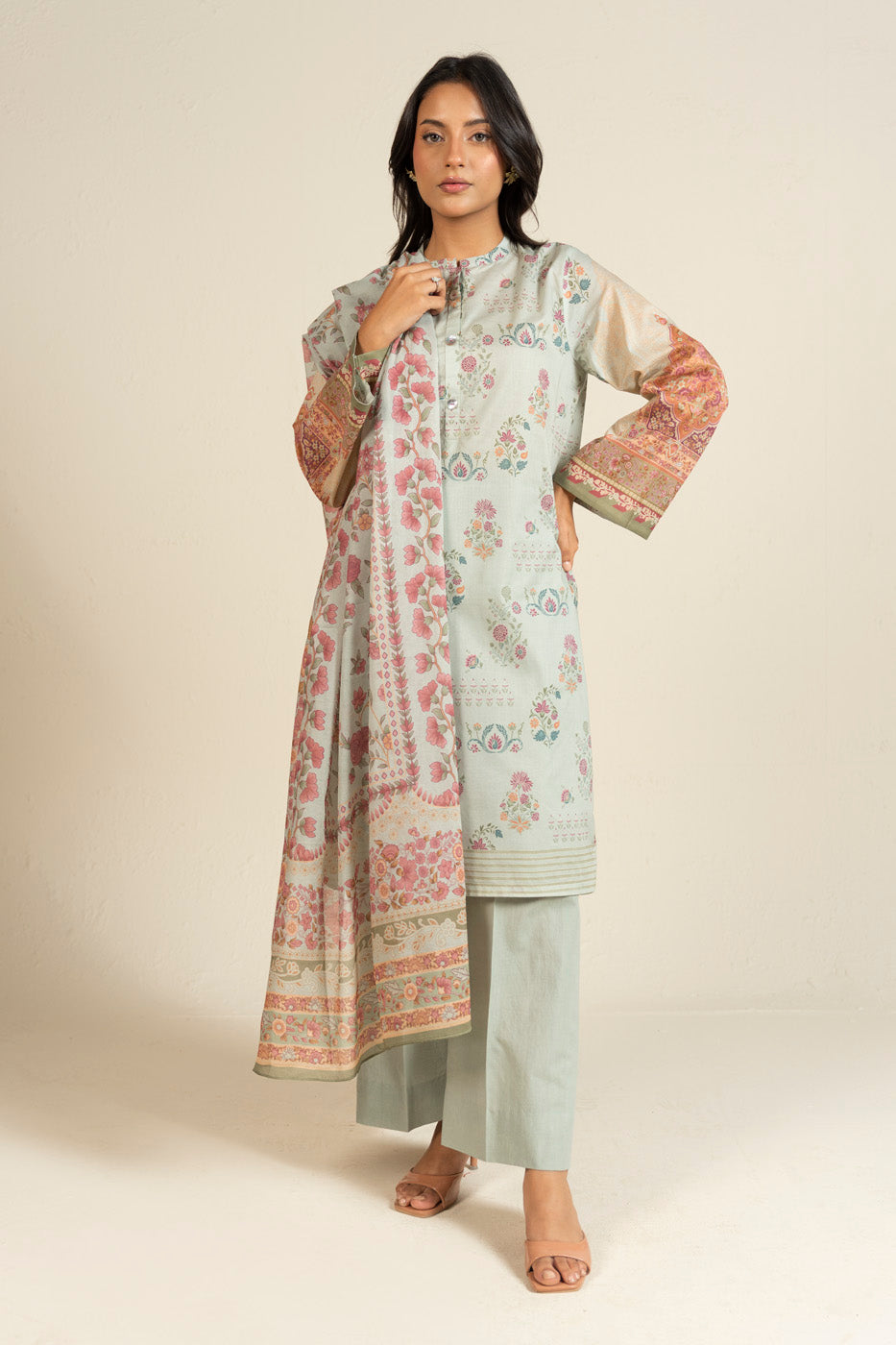 RTS  | SHIRT, TROUSER & DUPATTA