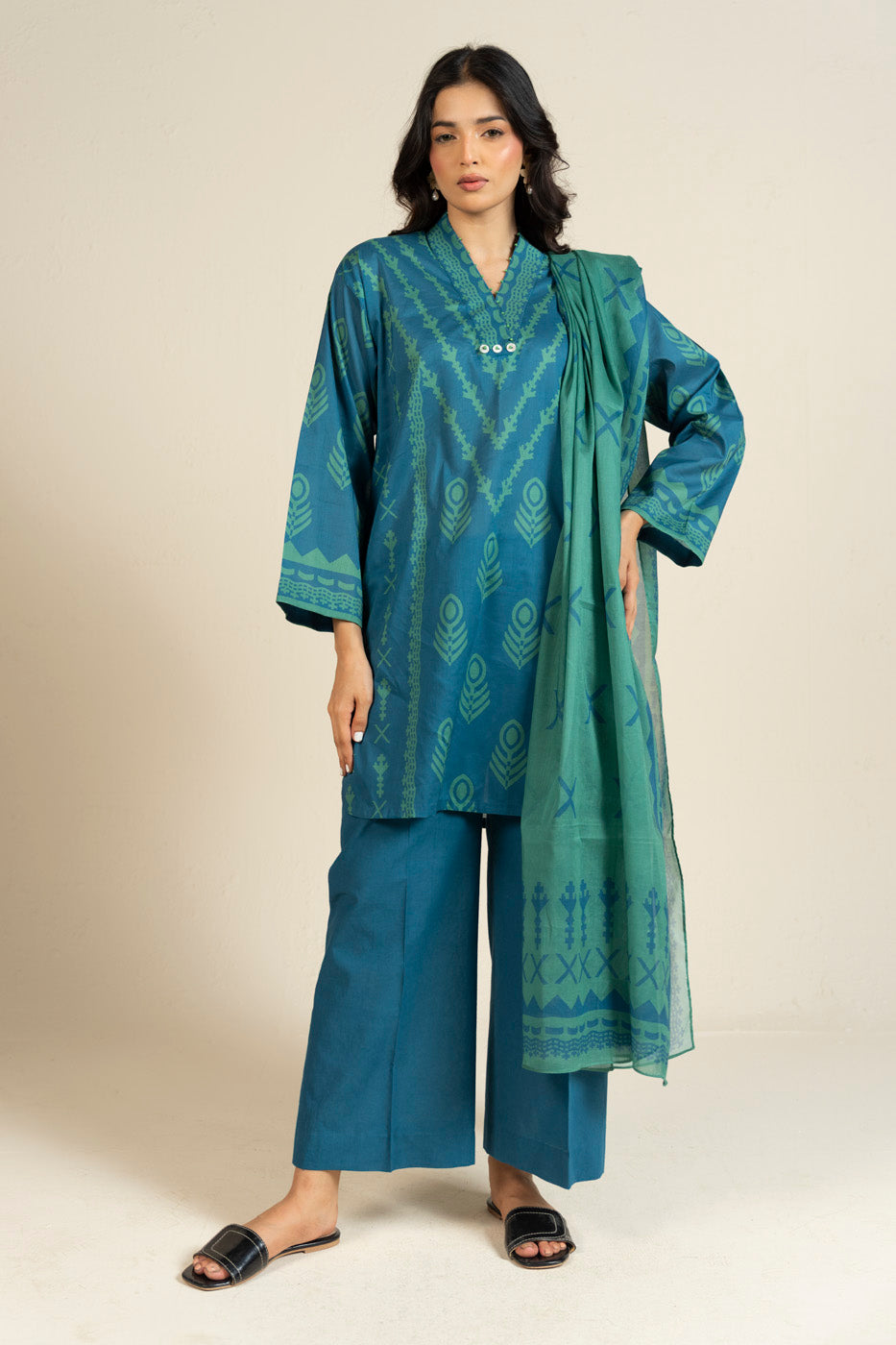 RTS  | SHIRT, TROUSER & DUPATTA