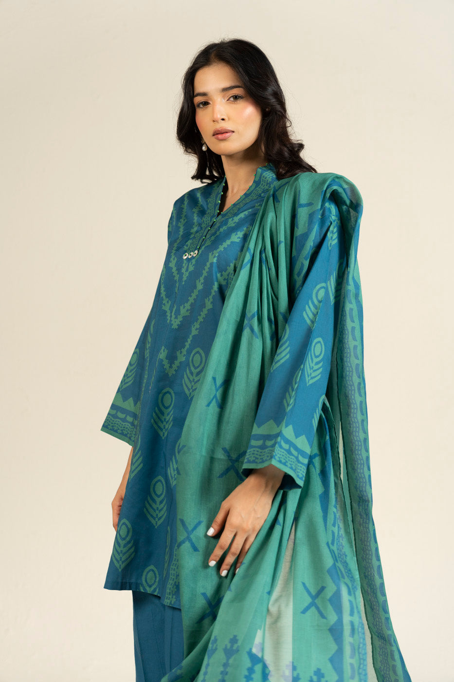 RTS  | SHIRT, TROUSER & DUPATTA