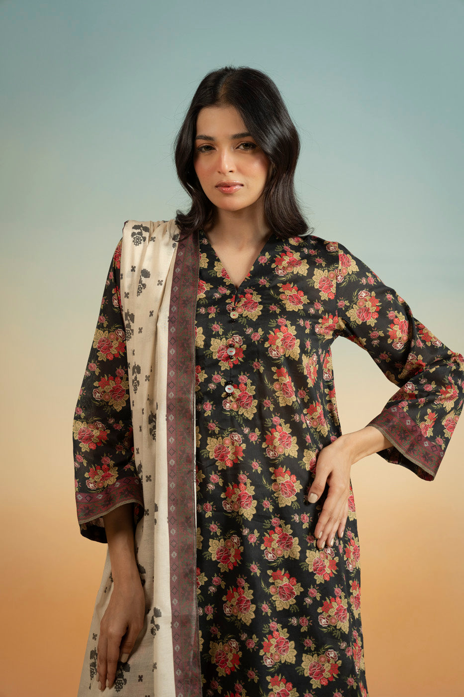 RTS  | SHIRT, TROUSER & DUPATTA