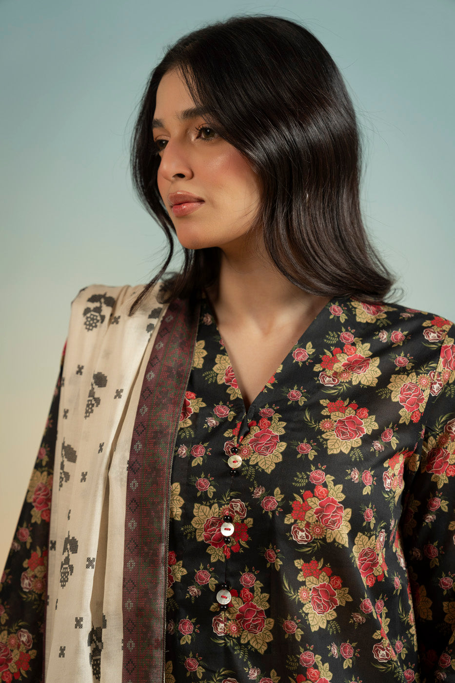 RTS  | SHIRT, TROUSER & DUPATTA