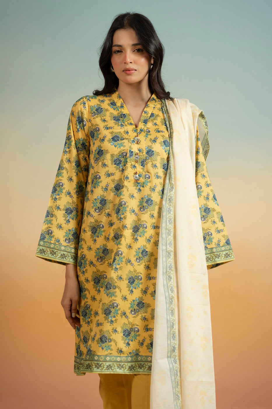 RTS  | SHIRT, TROUSER & DUPATTA