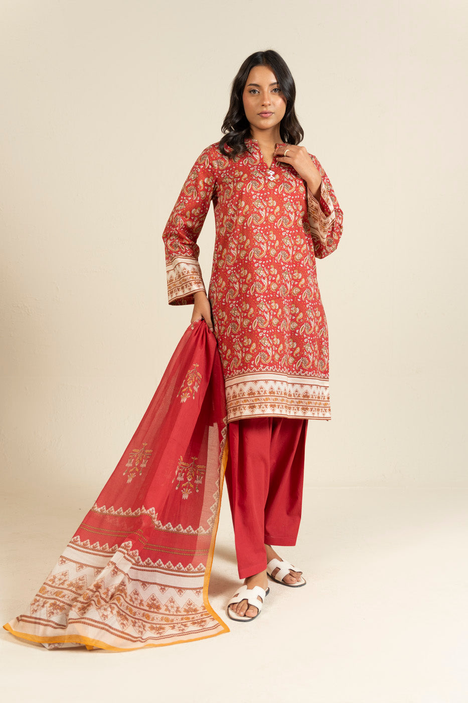 RTS  | SHIRT, TROUSER & DUPATTA