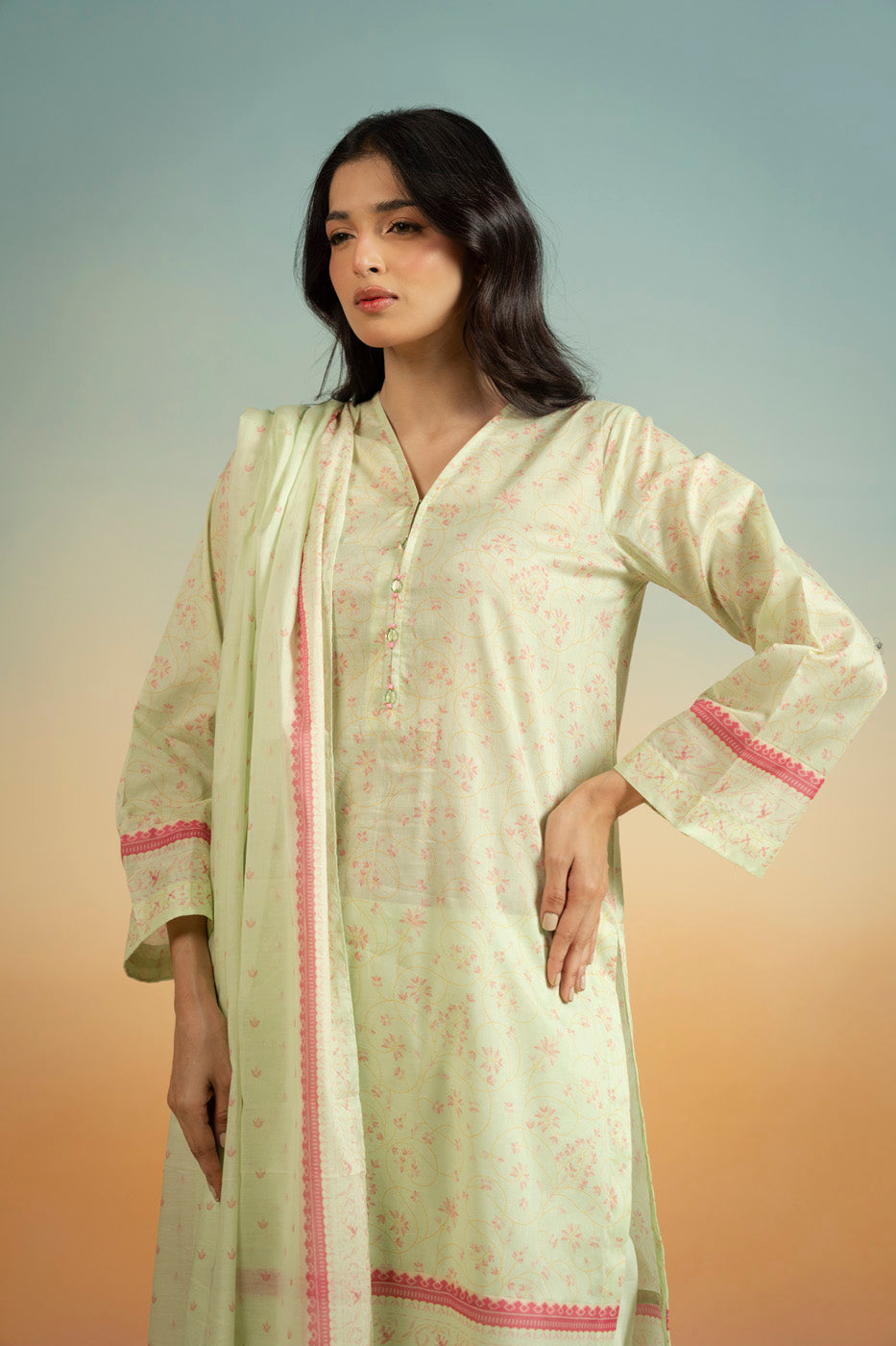 RTS  | SHIRT, TROUSER & DUPATTA