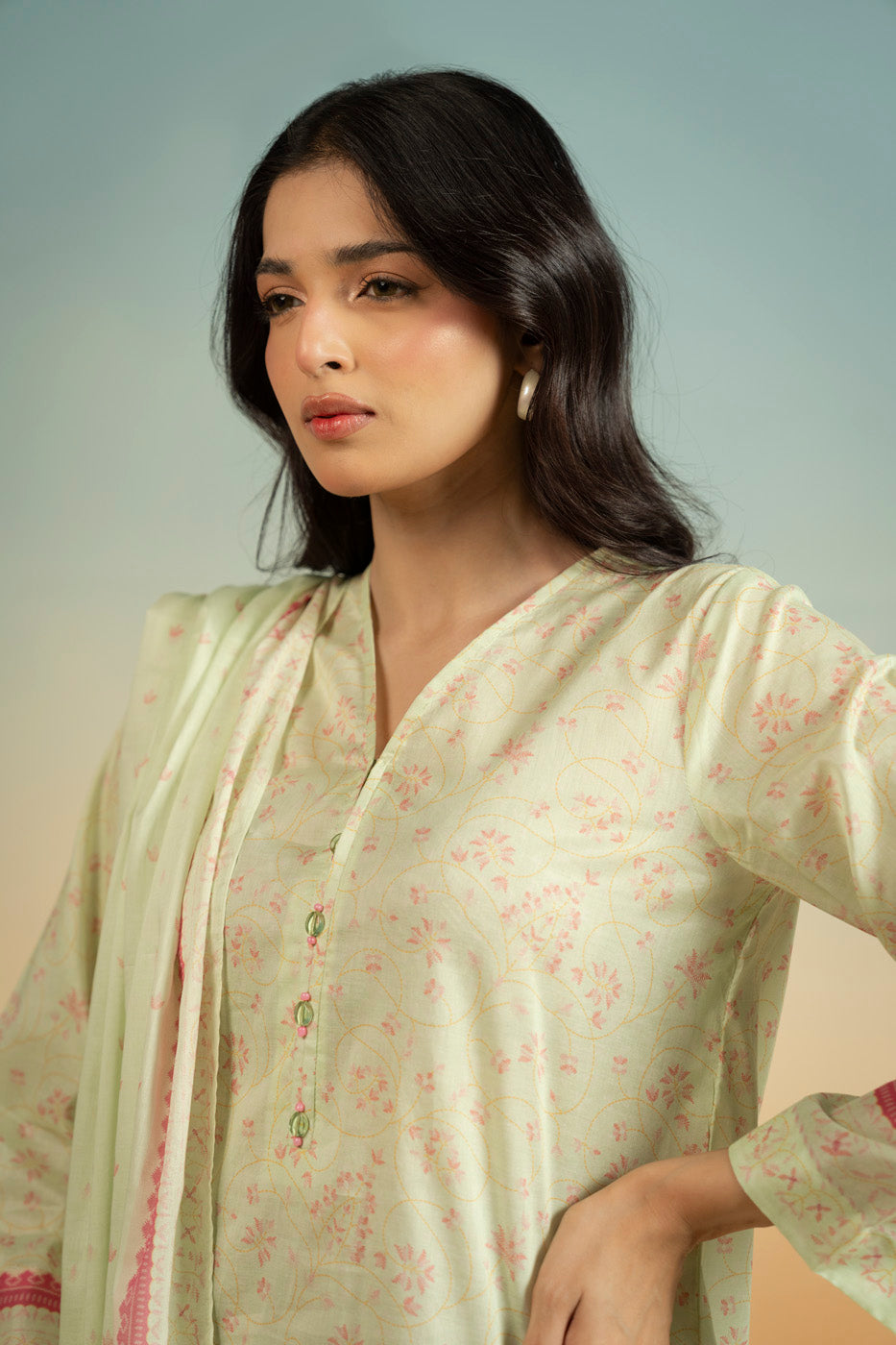 RTS  | SHIRT, TROUSER & DUPATTA