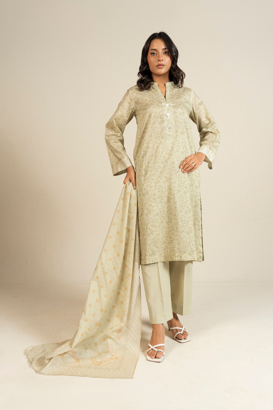 RTS  | SHIRT, TROUSER & DUPATTA