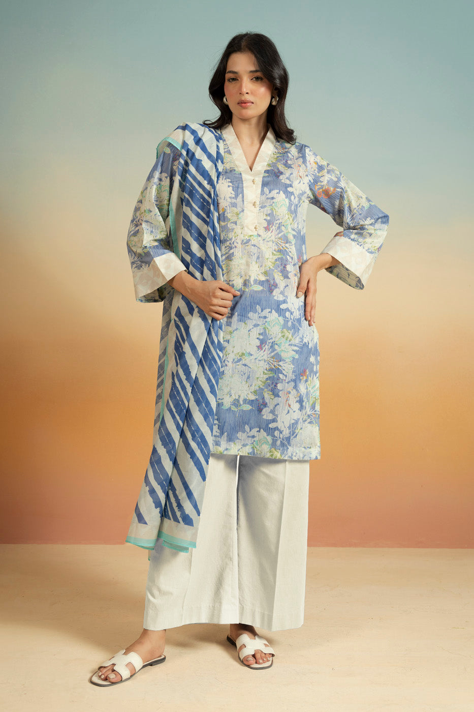 RTS  | SHIRT, TROUSER & DUPATTA