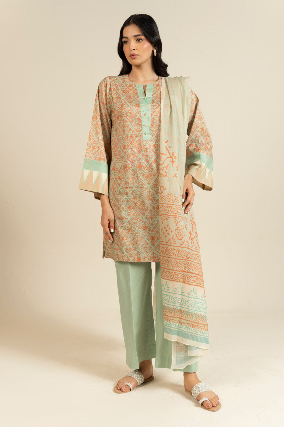 RTS  | SHIRT, TROUSER & DUPATTA