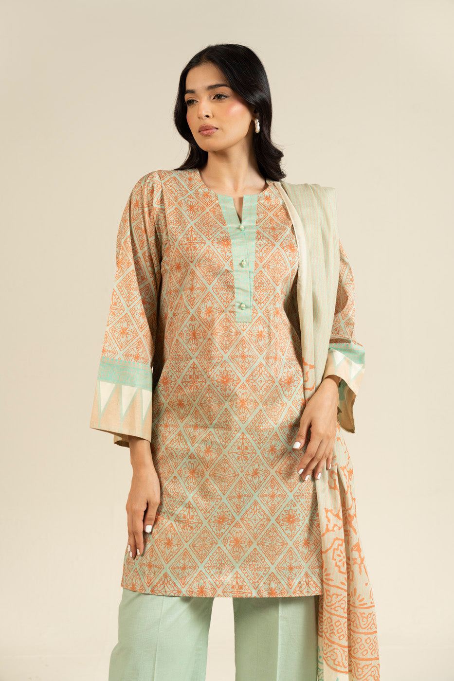 RTS  | SHIRT, TROUSER & DUPATTA