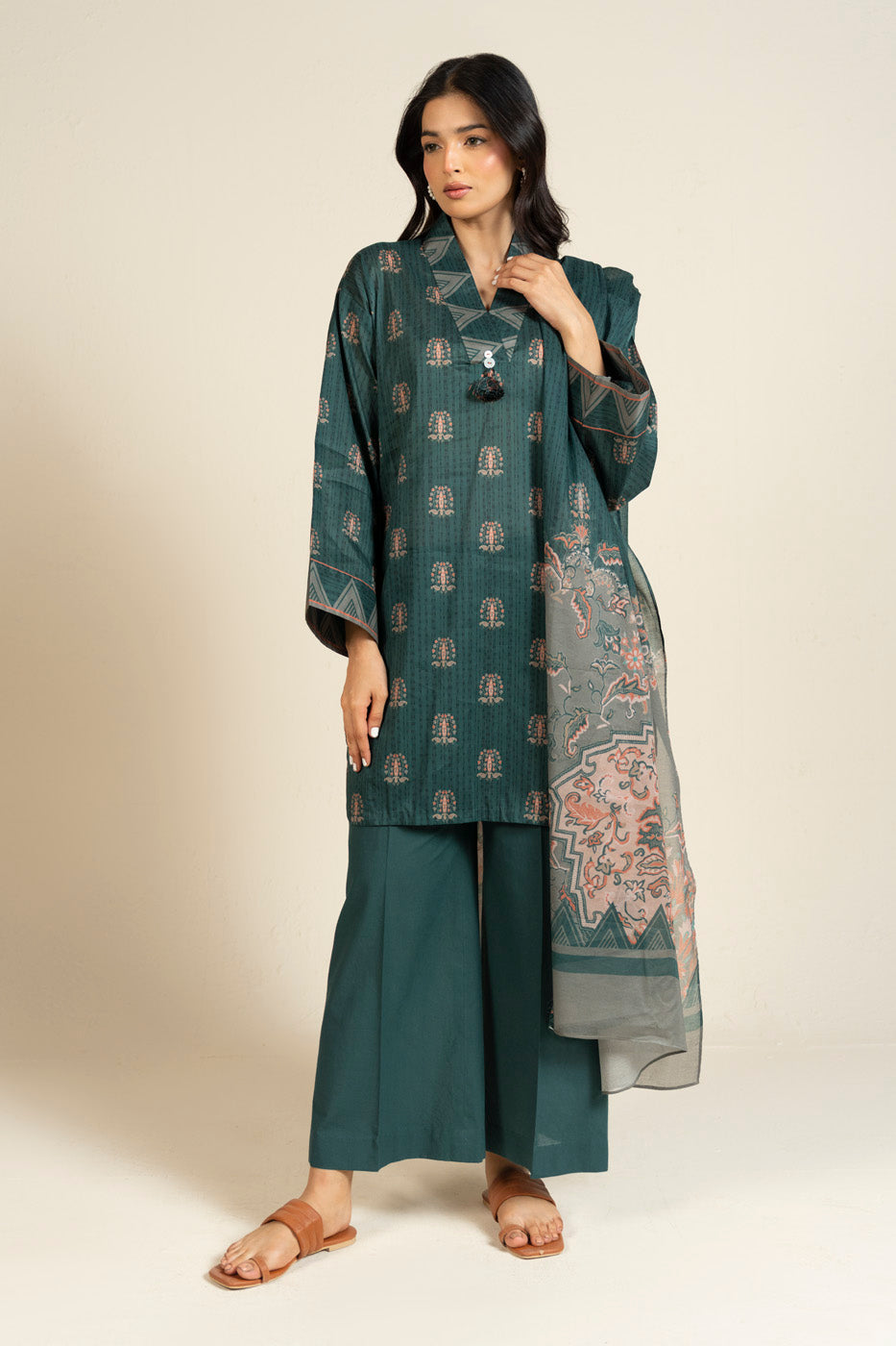 RTS  | SHIRT, TROUSER & DUPATTA