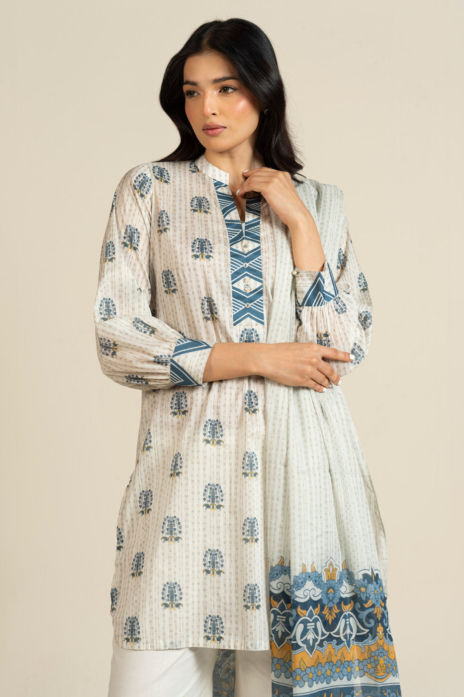 RTS  | SHIRT, TROUSER & DUPATTA