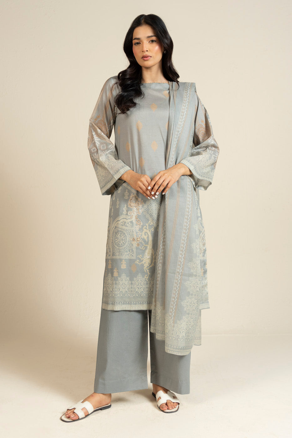 RTS  | SHIRT, TROUSER & DUPATTA