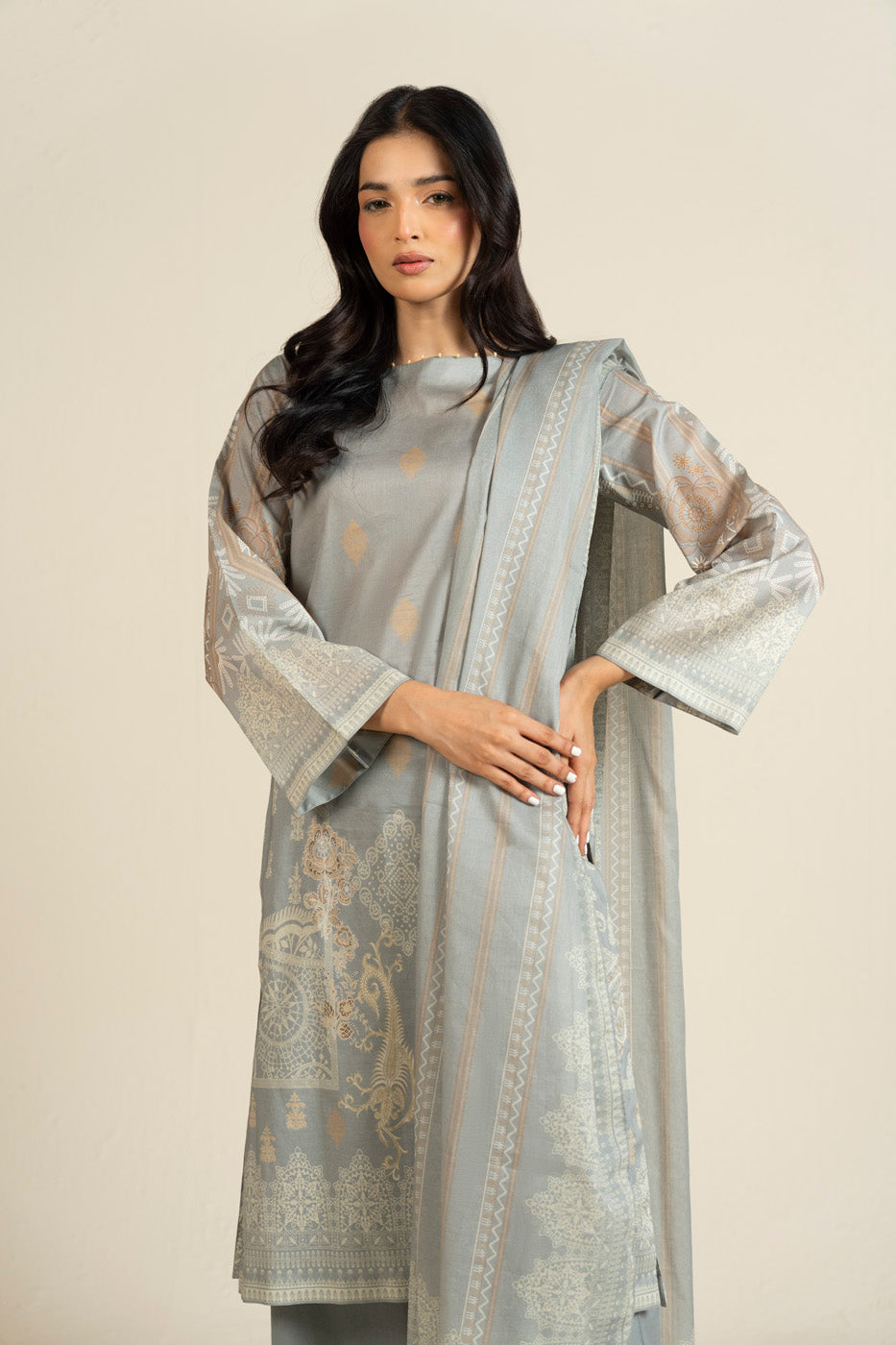 RTS  | SHIRT, TROUSER & DUPATTA