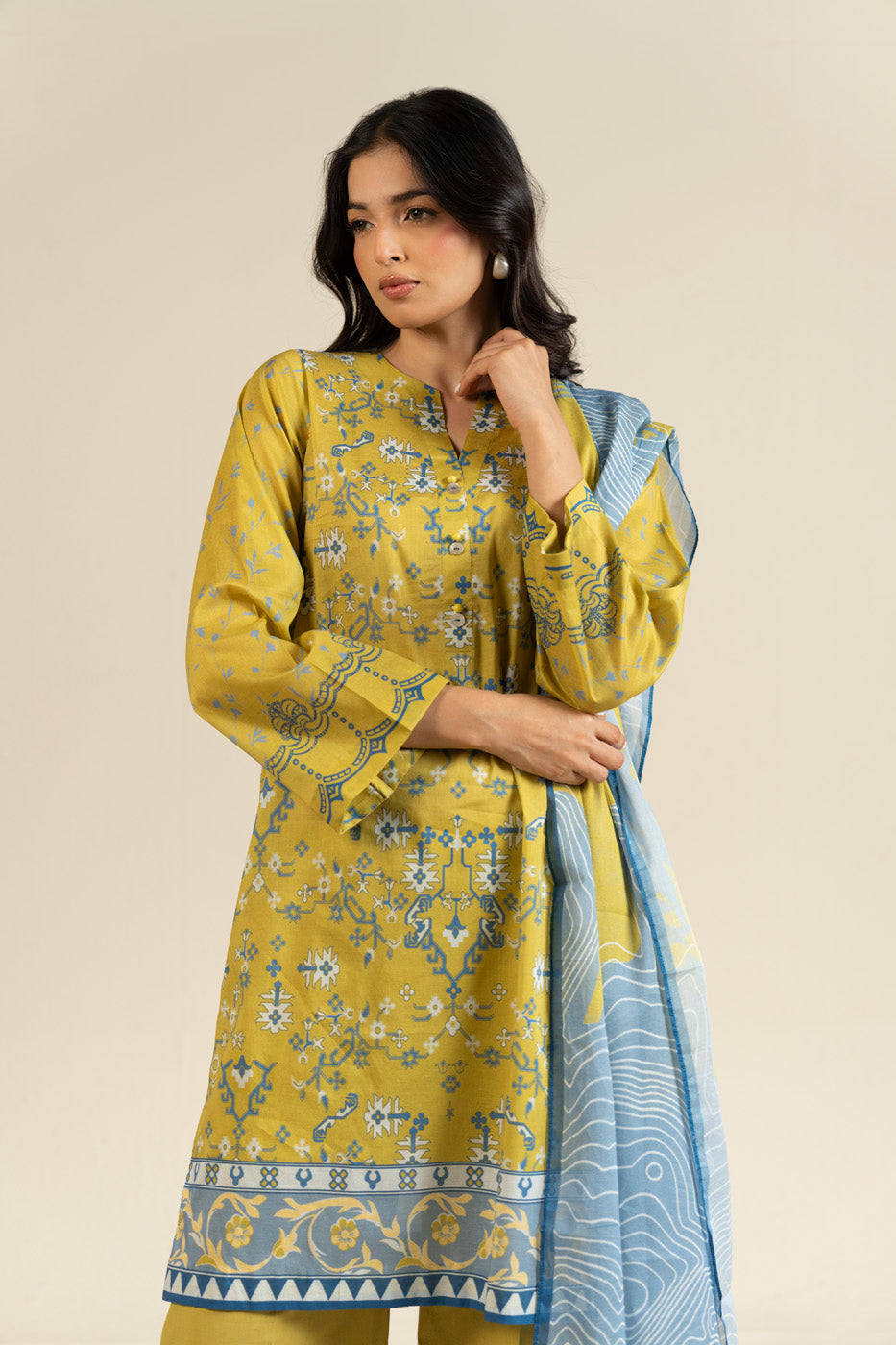 RTS  | SHIRT, TROUSER & DUPATTA