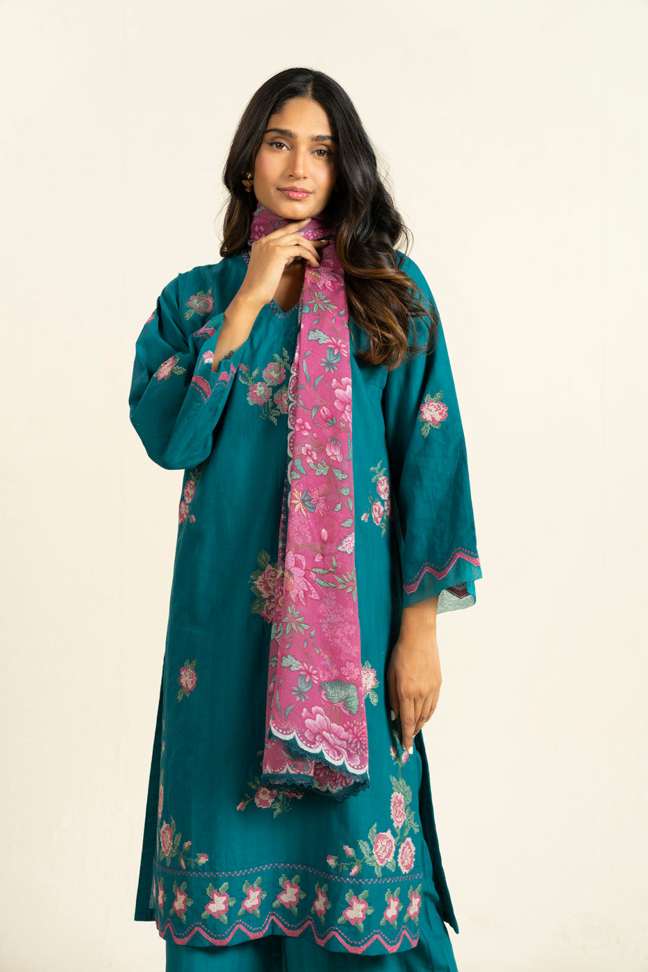 RTW | SHIRT, CULOTTE & DUPATTA