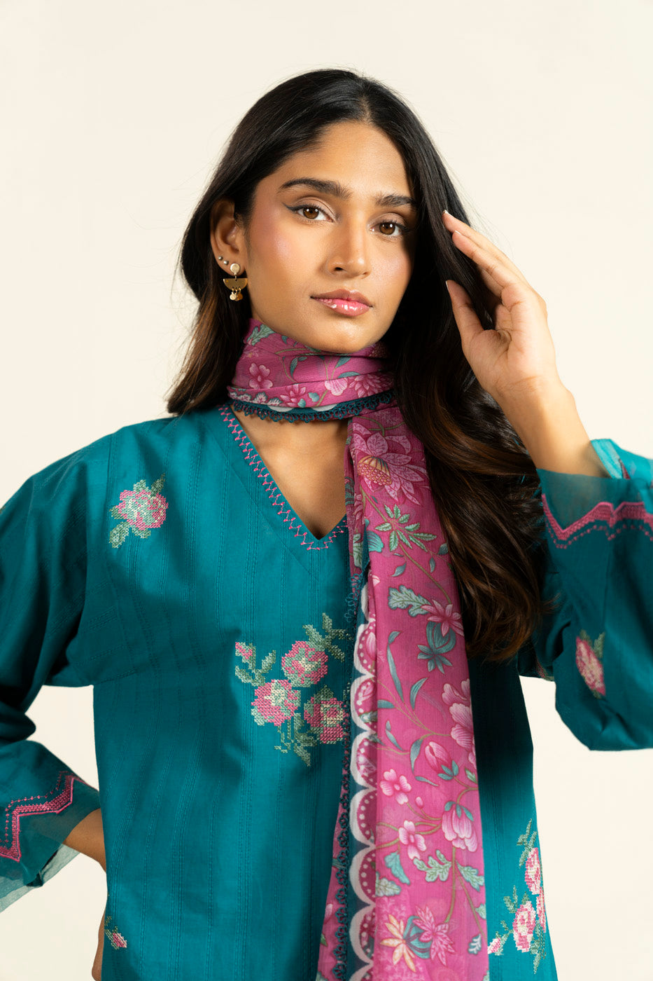 RTW | SHIRT, CULOTTE & DUPATTA