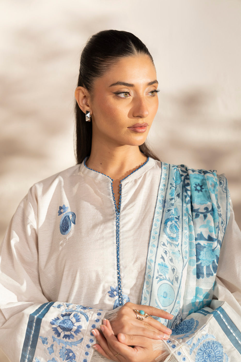 RTW | SHIRT, CULOTTE & DUPATTA