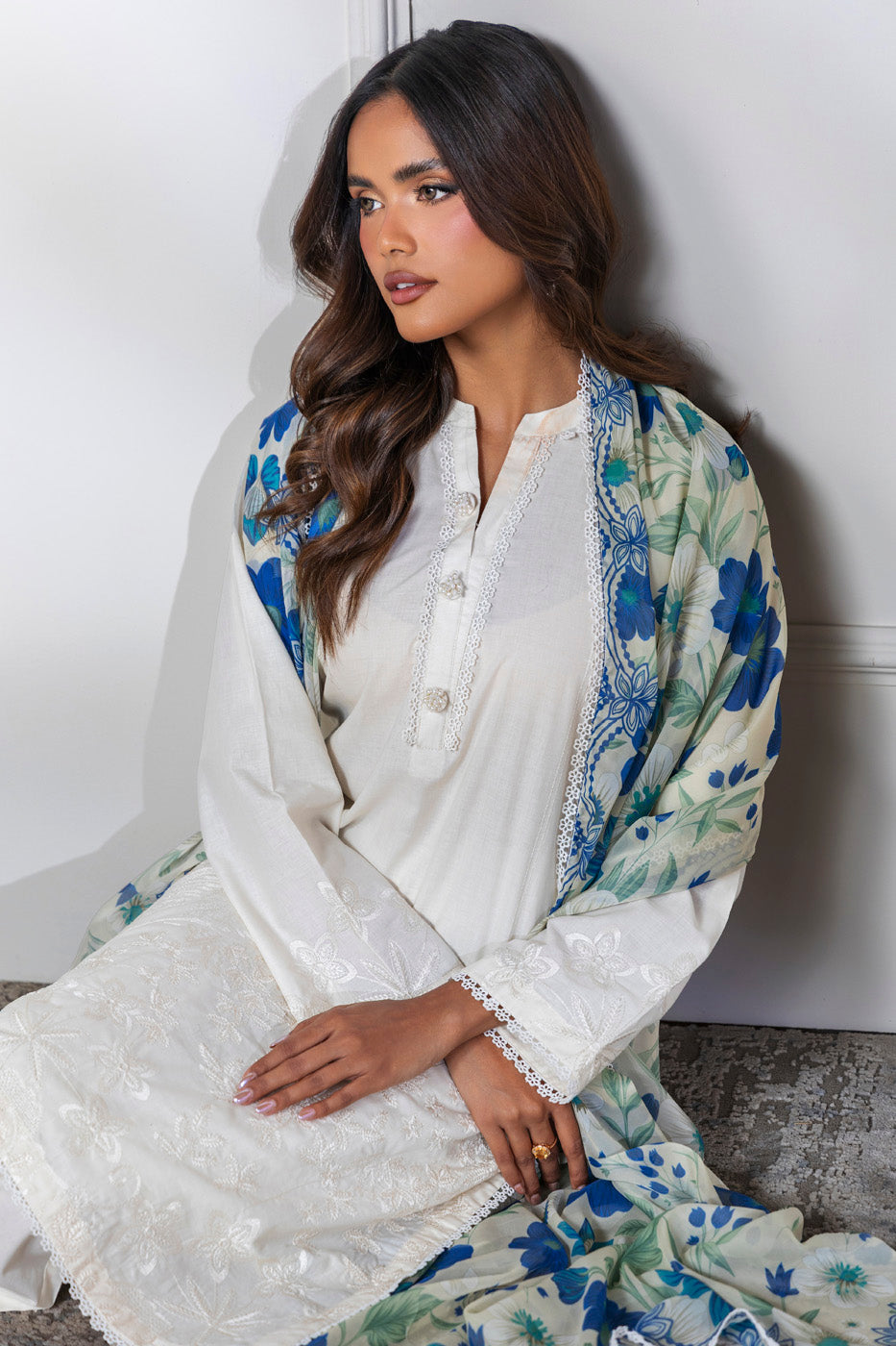 RTW | SHIRT, TROUSER & DUPATTA