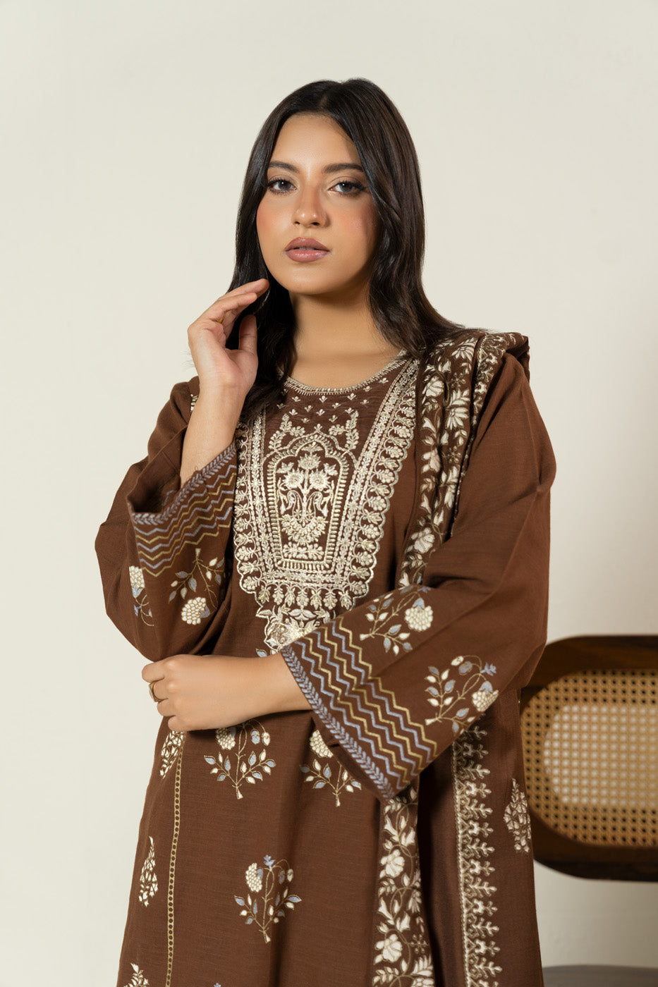 RTW | SHIRT, TROUSER & DUPATTA
