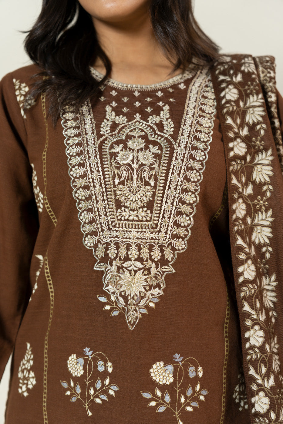 RTW | SHIRT, TROUSER & DUPATTA