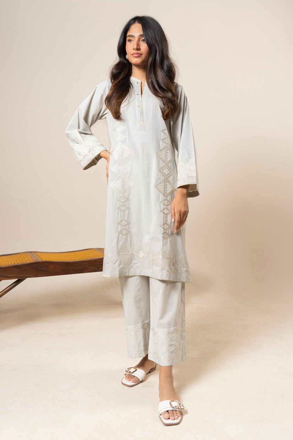 RTW | SHIRT, CULOTTE & DUPATTA