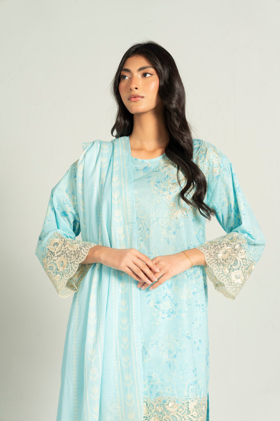 RTW | SHIRT, CULOTTE & DUPATTA