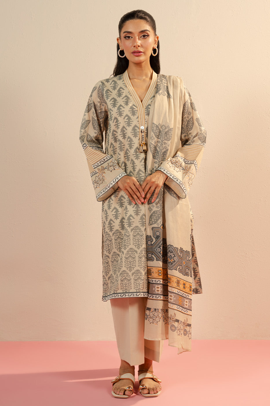 RTS  | SHIRT, TROUSER & DUPATTA