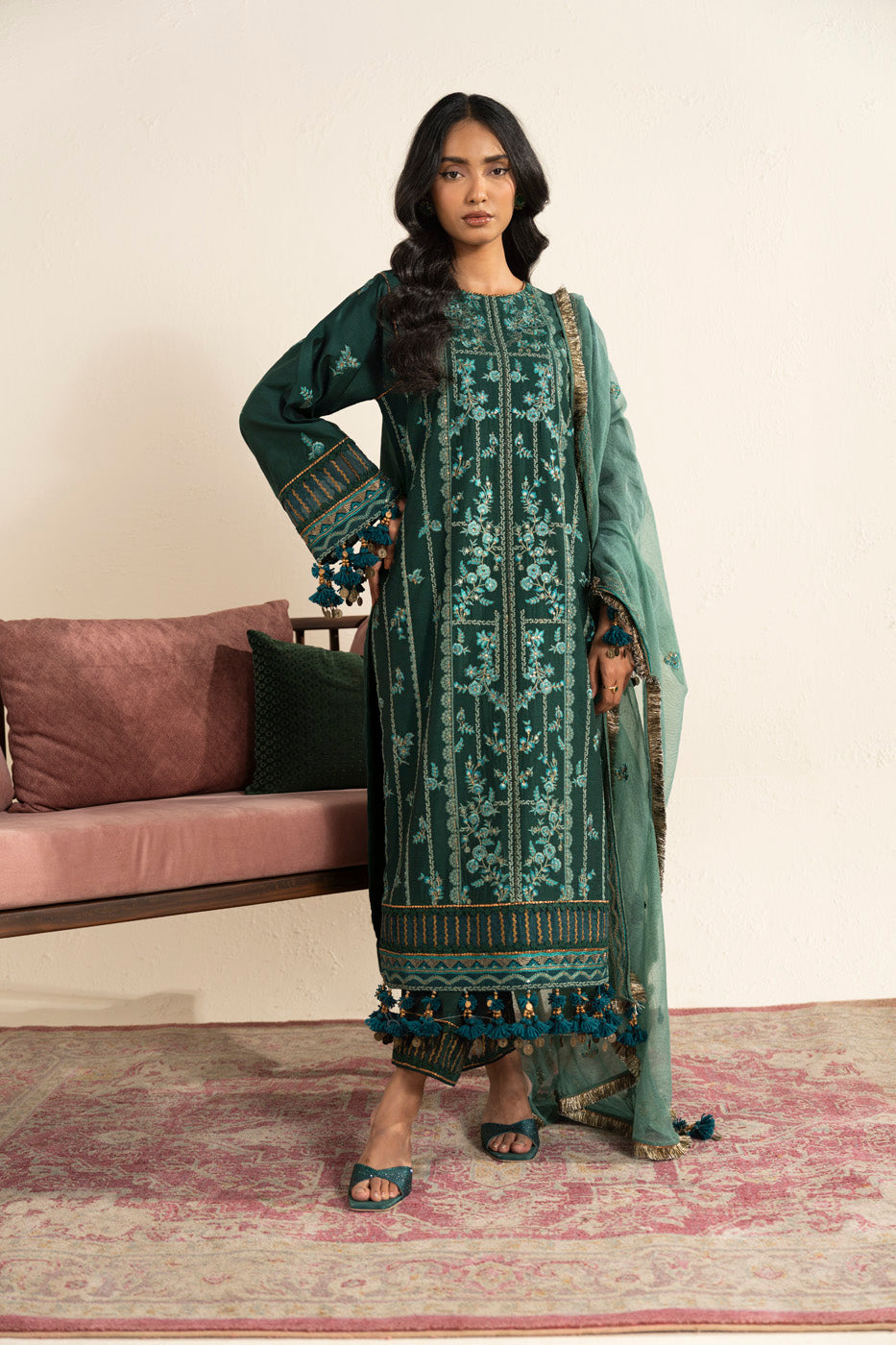 RTS | SHIRT, TROUSER & DUPATTA